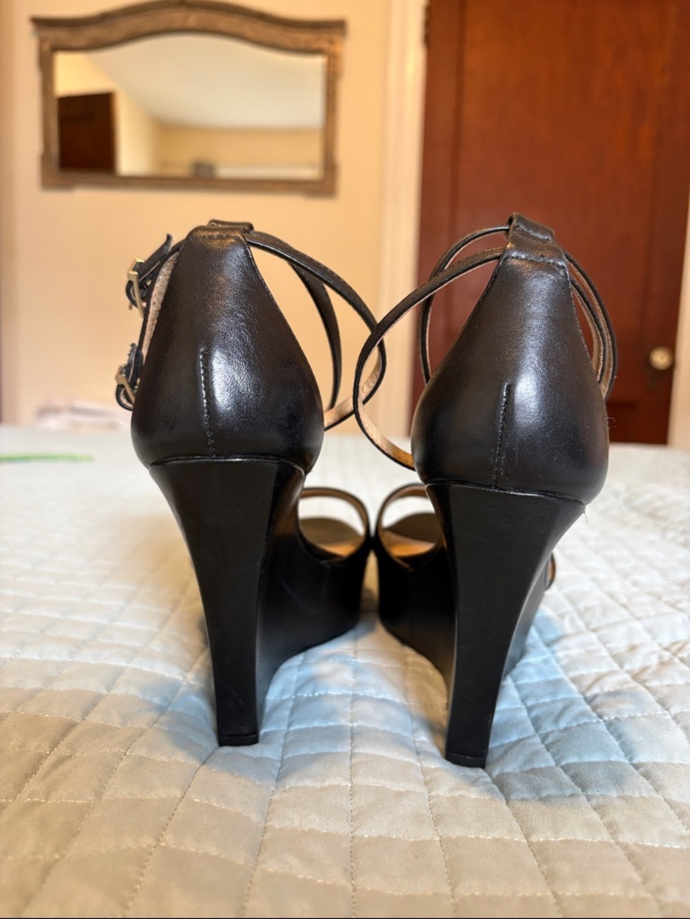 G.I.L.I. Black Women's Dress Sandals/Heels - Picture 6 of 10